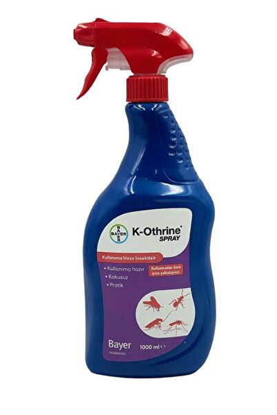 k othrıne Bayer K-Othrine AL Böcek İlacı 1 lt