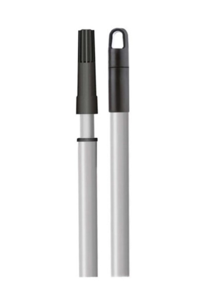 KL HOME 200cm Aluminum - 2 Piece Telescopic Pole - Compatible Adapter End - 2m