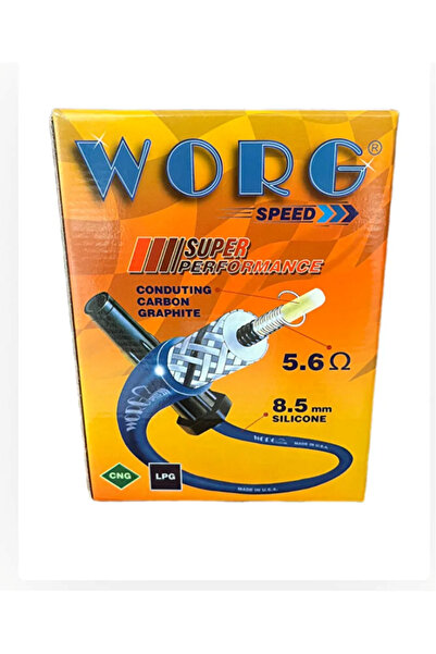 WORG Buji Kablosu Takım (mavi) 8.5mm Hyundai Getz 1.1-1.3İ 12V (2002 VE SONRASI)