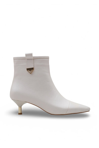Women Lay-z ✅Жіночі ботильйони Ecru з гострим носком і каблуком 5 см – вишуканий і сучасний стиль