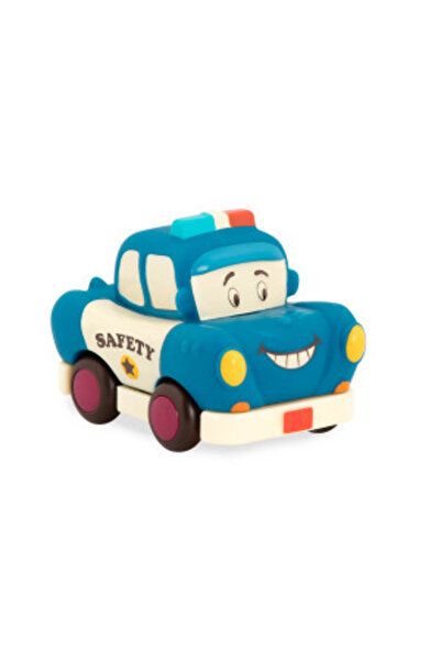 BToys B.Toys Set of 3 Mini Cars – Race Car, Police Car and School Bus