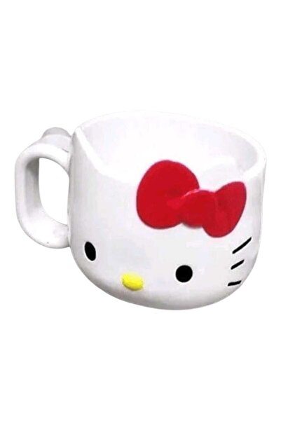 OEM Hello Kitty mug with red bow for children