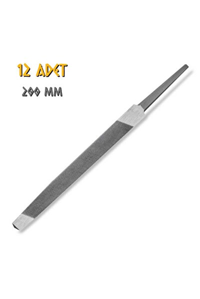 SGS Üçgen Eğe Regular Kalın Dişli 8" - 200 mm. - 12 Adet
