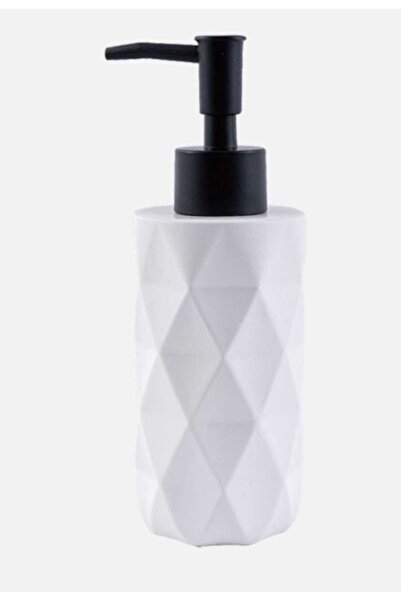 Home Ceramic Liquid Soap Dispenser White Color
