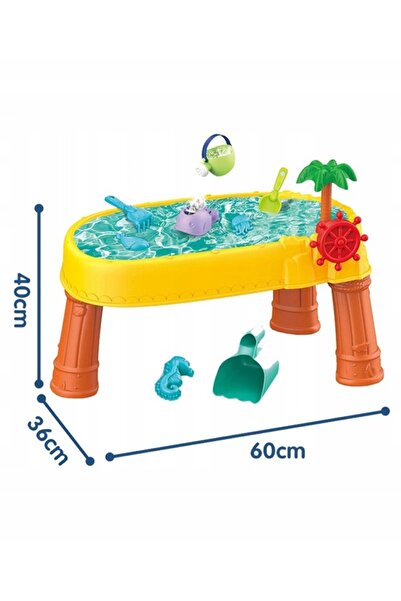 Matadi Water and sand activity table, Matadi, with specific accessories included, size 60 x 36