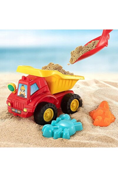 Matadi Matadi children's sand play set, with dump truck, bucket, sand mill, and accessories