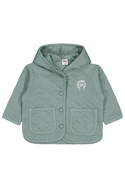 Civil Baby سترة مطرزة بجيب مربع للأطفال من 6 إلى 18 شهرًا - أخضر من 9 إلى 12 ...