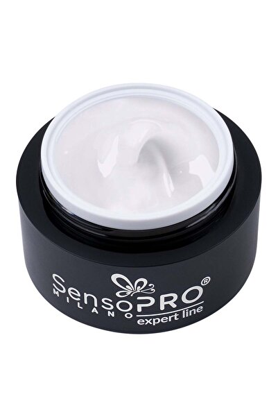 SensoPRO Milano Τζελ Χτίσματος Νυχιών Expert Line - Γαλακτώδες Λευκό 50ml