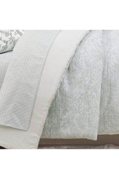 Orange Bed & Bath Avion Floral | 9-Piece Double Duvet Set