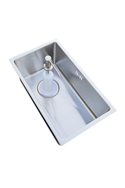 CookingAid Set chiuvetă de bucătărie Hera Mini din oțel inoxidabil cu dozator...