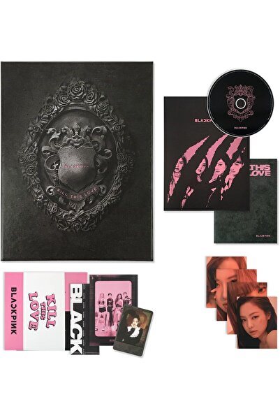 Generic 2nd Mini Album [Kill This Love] (Black Ver.) Photo Book + Zine + Photo Cards