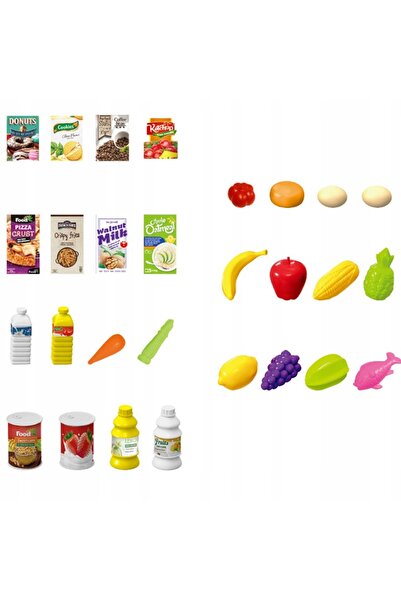 Matadi Green children's shopping cart with moving wheels, equipped with lights and 16 songs,