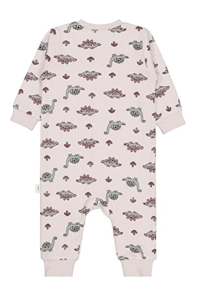 Civil Baby Adventurous Dino Empirme 6-18 Months Jumpsuit - Beige 9-12 Months