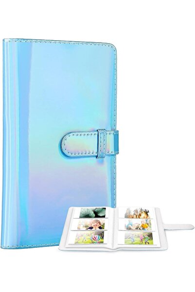 X SPRING Pockets Photo Album, 96 Pockets Capacity Instant Photo Album for Mini Pictures