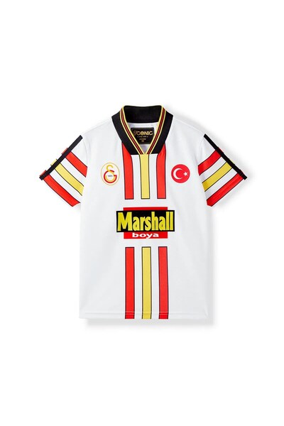 Galatasaray Original 1998 - 1999 Retro Jersey with Wooden Box Gift