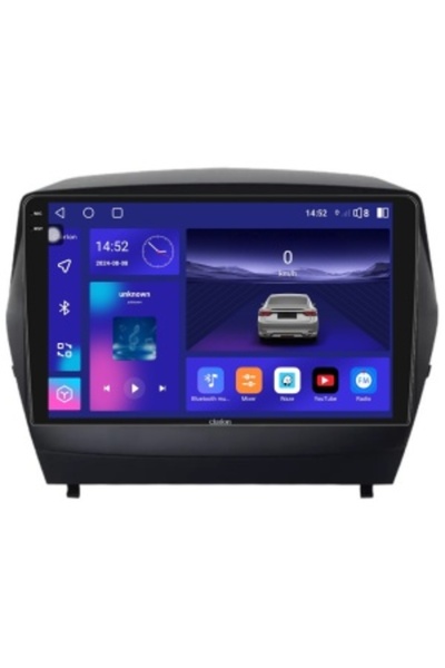 Clarion Navigation for Hyundai Tucson (2009-2015) - 9in QLED 2K, 8GB RAM, 256GB, Octa-Core