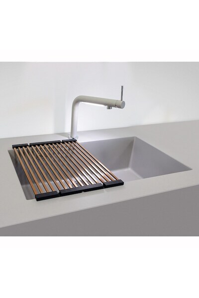 CookingAid Folding Mat Copper - Multifunctional folding copper dish drainer, 440 x 330 mm