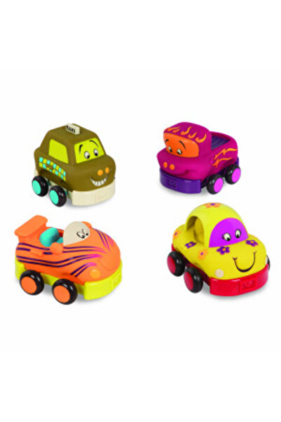 BToys B.Toys Set of 4 Soft Toy Cars