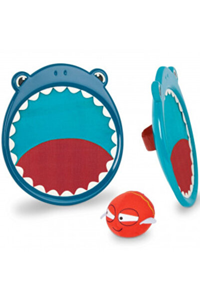 BToys B.Toys Velcro Paddle Set (Shark) - 2 Paddles and Ball