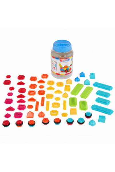 BATTAT Blue 80-Piece Building Blocks Set