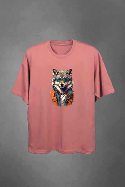 California ST 100% Cotton Kurt Printed Men's Oversized T-Shirt