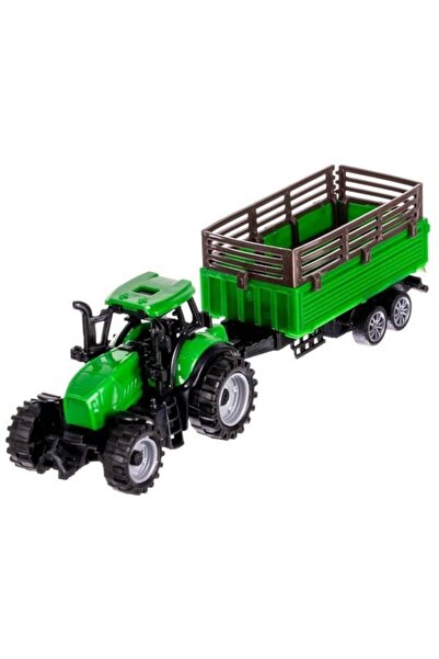 ISO TRADE Toy farm set with animals, Iso Trade, plastic, 2 vehicles, multicolor