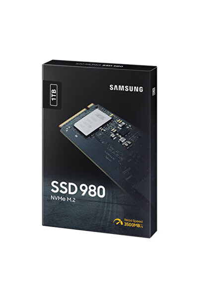 Samsung 1TB SSD980 MZ-V8V1T0BW 3500- 3000MB/s M2 PCIe NVMe Gen3 Disk