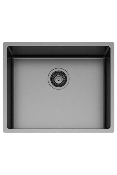 CookingAid Chiuvetă de bucătărie Tasca Canova CA50 din oțel inoxidabil, culoare bronz, 540x440x200mm