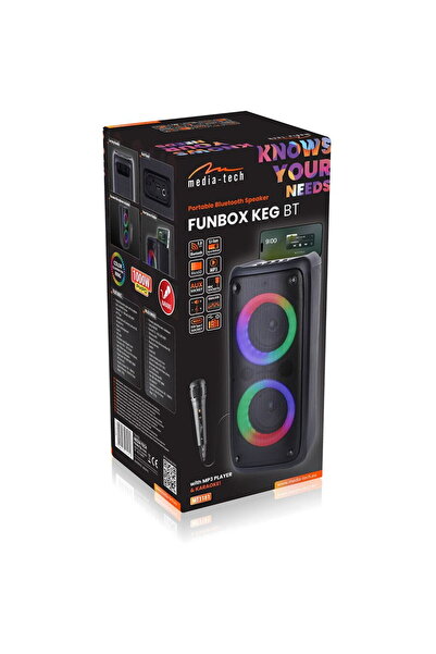 Mediatech MEDIA-TECH BLUETOOTH SPEAKER FUNBOX BT MT3181
