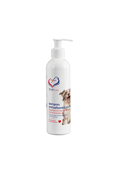 TopCare Dog shampoo with BIOSULF – regulates sebum and reduces itching