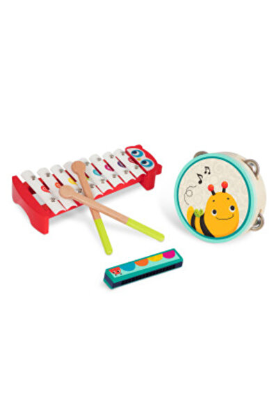 BToys B.Toys Set of 3 Wooden Musical Instruments