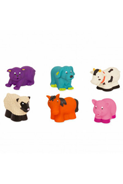 BATTAT Farm Animal Bath Toys Set of 6