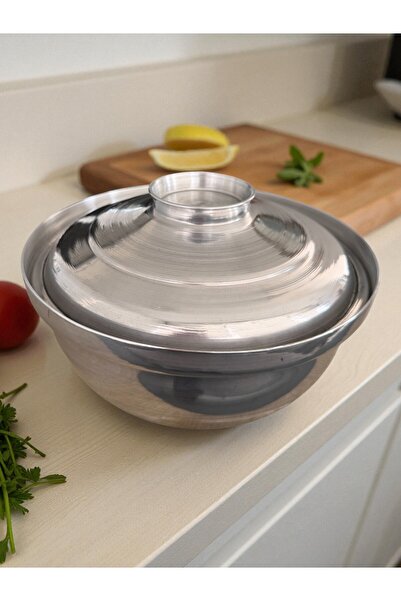 maraşçarşısı Alüminyum Kapaklı Tencere – Dayanıklı, Hafif ve Isıyı Eşit Dağıt...