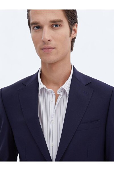 Kip Saks Straight Modern Fit Wool Blend Suit