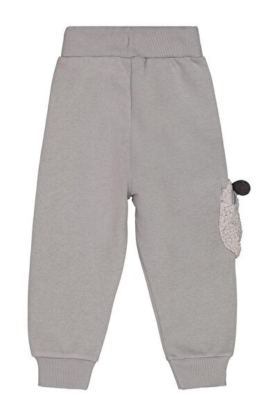 Civil Boys بنطال رياضي للأطفال من عمر 2-5 سنوات - رمادي 5-6 سنوات