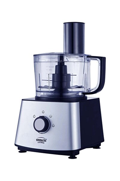 GENERALTEC 4-in-1 Multi-Functional Food Processor GKA1000FP, 550W, 1.8L Blender & 2L Processor