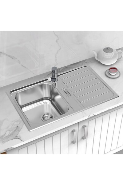 CookingAid Baterie RODI LINE MN 812 cu cap retractabil, finisaj cromat