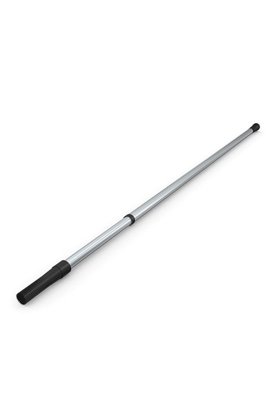 KL HOME 200cm Aluminum - 2 Piece Telescopic Pole - Compatible Adapter End - 2m