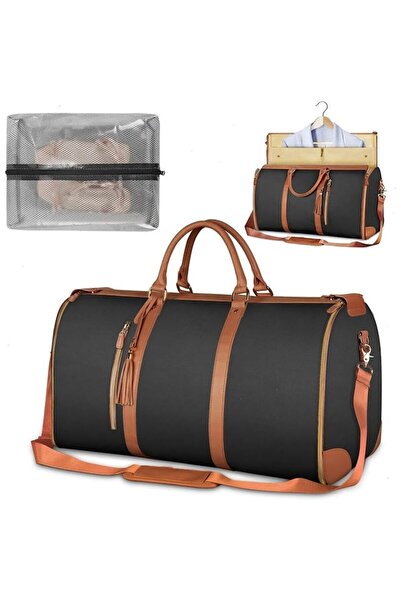 OEM MaskON™ Carry-on Travel Bag with Garment Compartment, Shoe Pocket, Adjustable Strap