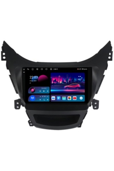 Piloton Dedicated Navigation for Hyundai Elantra 2010-2016, 9-inch, 4GB RAM, 64GB, Octa-Core