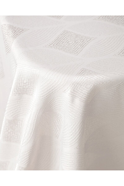 Madame Coco Mayenne Tablecloth - Light Gray - 160X300 cm