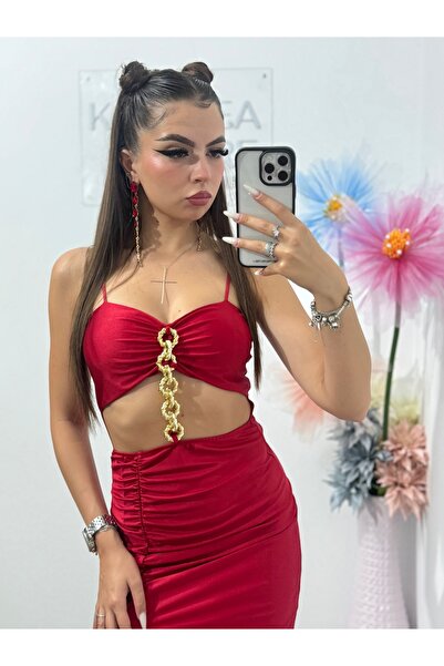 KATYDEA STORE Selena Red Dress