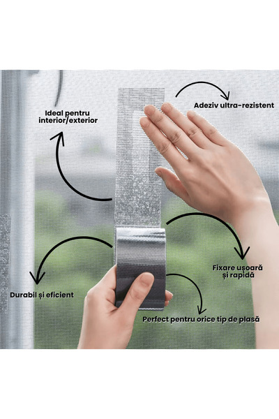 OferteTop Self-Adhesive Tape for Repairing Holes in Mosquito Nets