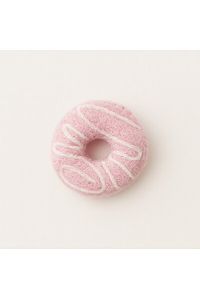 iğne izi Ръчно изработена филцова брошка за коса с украса в формата на корона...