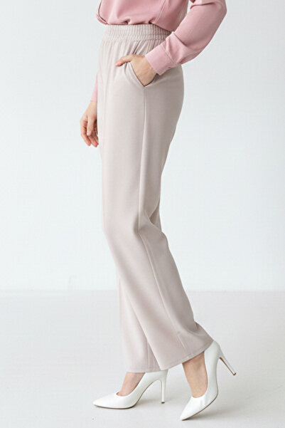 benguen Puf Scuba Pants A1105 Stone Color