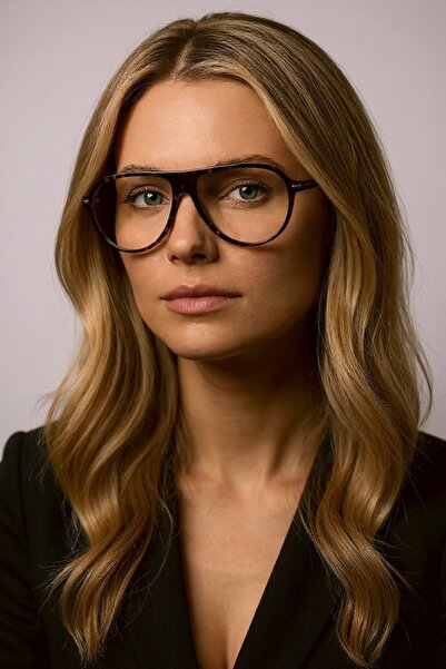 MACERATİ Cenny Women's Leopard Frame Blue Block Blue Light Filter Screen Glasses