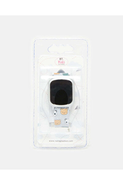 REDTAG Boys Grey Bear Printed Digital Watch