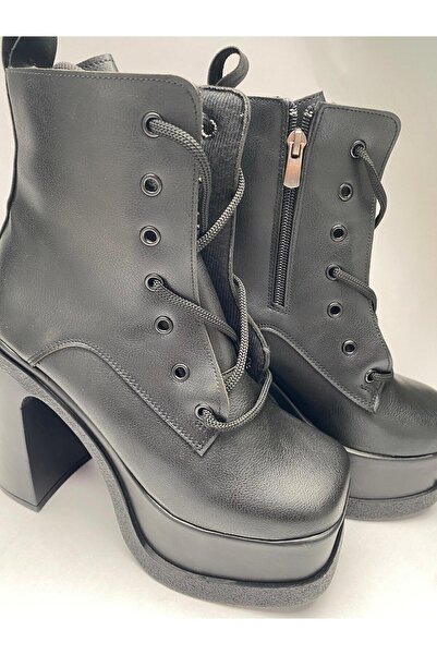 bescobel Women's Watch Platform Boots