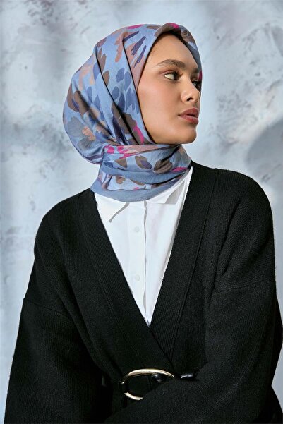 Silk Home Eșarfă din amestec de viscoză Velora, albastru Carolina, albastru b...