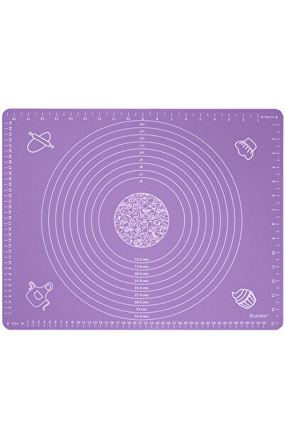 Bukate Covoras din Silicon pentru Rularea, Framantarea si Intinderea Aluatului, 50 x 40 CM, Fara BPA